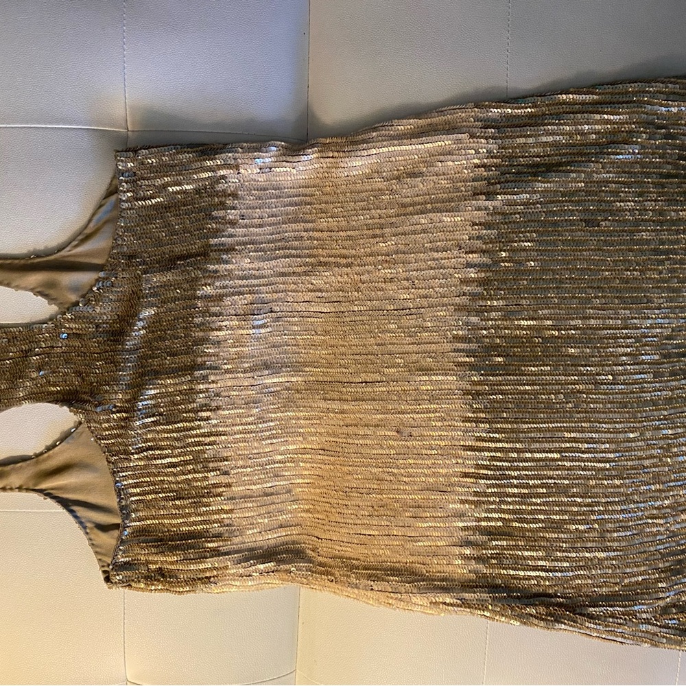 Racerback sequin summer dress
